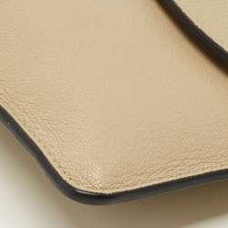 مملوكة مسبقًا Dior Saddle Cosmos Zipped Beige Leather Continental Wallet