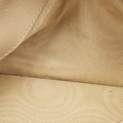 مملوكة مسبقًا Dior Saddle Cosmos Zipped Beige Leather Continental Wallet