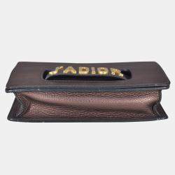 Pre Owned Dior Brown Medium J'Adior Chain Flap