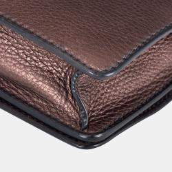 Pre Owned Dior Brown Medium J'Adior Chain Flap