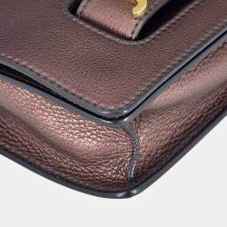 Pre Owned Dior Brown Medium J'Adior Chain Flap