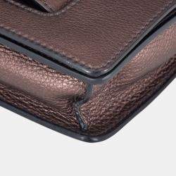 Pre Owned Dior Brown Medium J'Adior Chain Flap