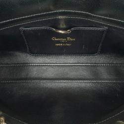 مملوكة مسبقًا Dior Blue Medium Beaded Ribbon Embroidered Floral Lady D Joy