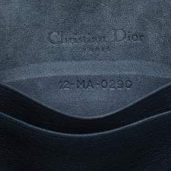 مملوكة مسبقًا Dior Blue Leather Saddle Belt Bag