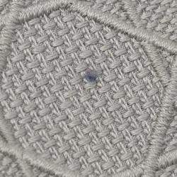 Pre Owned Dior Grey Medium Canvas Cannage Lady D Lite