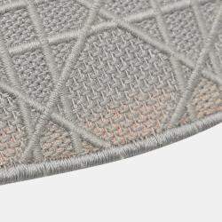 Pre Owned Dior Grey Medium Canvas Cannage Lady D Lite