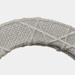 Pre Owned Dior Grey Medium Canvas Cannage Lady D Lite