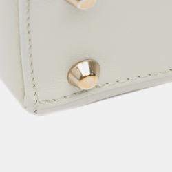 Pre Owned Dior White DiorAmour Niki De Saint Phalle Mini Calfskin Lady Dior