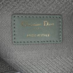 مملوكة مسبقًا حقيبة ديور \"ليدي دي لايت\" كاناج قماش وسط