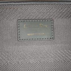 Pre Owned حقيبة ديور ليدي دي لايت متوسطة كانفاس اختراع براءة