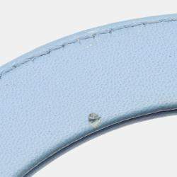 Pre Owned حقيبة ديور ليدي ديور كاناج جلد حمل صغير ثلاثي الألوان أحمر متوسط ​​الحجم