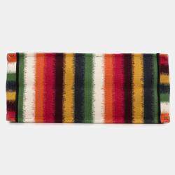 Pre Owned حقيبة كتاب كبيرة مخططة صفراء ديور