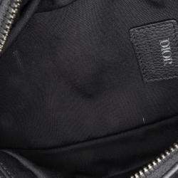 Pre Owned حقيبة ديور سكاراب أوبليك أسود سلينغ