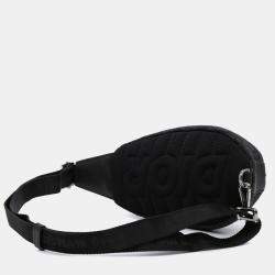 Pre Owned حقيبة ديور سكاراب أوبليك أسود سلينغ