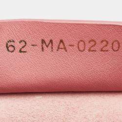 Pre Owned Dior Pink Medium Embossed Book Tote