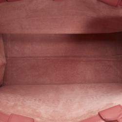 Pre Owned Dior Pink Medium Embossed Book Tote