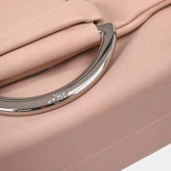 مملوكة مسبقًا Christian Dior Light Pink Leather Demi Lune Handbag