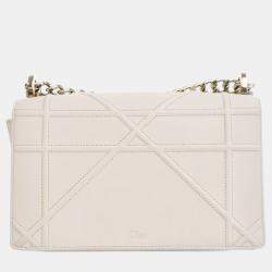 مملوكة مسبقًا Dior Small Grained Calfskin Diorama Flap Bag