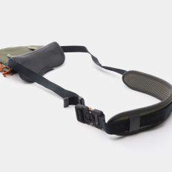 مملوكة مسبقًا Dior Sacai Saddle Khaki and Navy Nylon and Leather Shoulder Bag