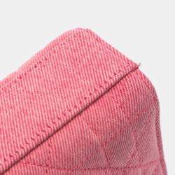 مملوكة مسبقًا Dior Pink Medium Denim Macrocannage Lady D Joy