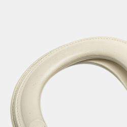 مملوكة مسبقًا Dior White DiorAmour Niki De Saint Phalle Mini Calfskin Sequins Lady Dior