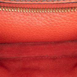 Pre Owned حقيبة كاميرا ديور جادور جلد أحمر