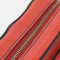 Pre Owned حقيبة كاميرا ديور جادور جلد أحمر