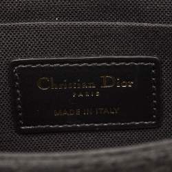 مملوكة مسبقًا حقيبة بوكس ديور 30 مونتين جلد أزرق بحري