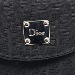 مملوكة مسبقًا محفظة ديور فرنسية نايلون أوبليك سوداء