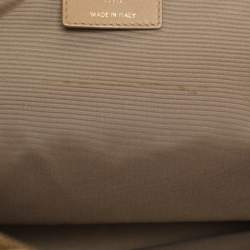 Pre Owned حقيبة يد توتس ديور سوفت ليدي ديور جلد كاناج أزرق كبيرة