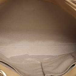 Pre Owned حقيبة يد توتس ديور سوفت ليدي ديور جلد كاناج أزرق كبيرة