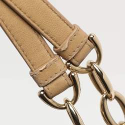 Pre Owned حقيبة يد توتس ديور سوفت ليدي ديور جلد كاناج أزرق كبيرة