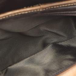 مملوكة مسبقًا Dior Saddle Beige Patent Leather and Python Leather Saddle Bag