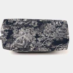 Pre Owned Dior Travel Nomad Medium Blue Pouch