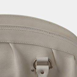 مملوكة مسبقًا حقيبة يد ديور ماي فريم بوكت جلد أبيض