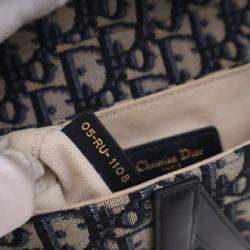 Pre Owned Christian Dior Mini Oblique Saddle Bag