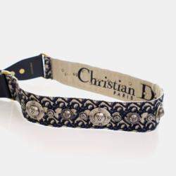 Pre Owned Christian Dior Mini Oblique Saddle Bag