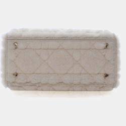 Pre Owned حقيبة كريستيان ديور متوسطة شيرلينغ ليدي دي-لايت