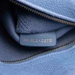 مملوكة م سبقًا Dior Blue Medium Canvas Cannage Lady D Lite