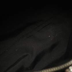 Pre Owned Dior Soft Lady Dior Medium Cannage Black Patent Leather Shopper Tote