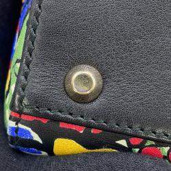 Pre Owned حقيبة ديور ليدي ديور ملونة جلد مينيتان ٢واي