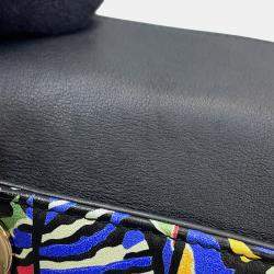 Pre Owned حقيبة ديور ليدي ديور ملونة جلد مينيتان ٢واي