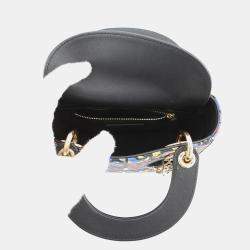 Pre Owned حقيبة ديور ليدي ديور ملونة جلد مينيتان ٢واي