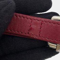 Pre Owned Dior Rimowa Collaboration Personal Clutch Bag Pink Aluminium Leather