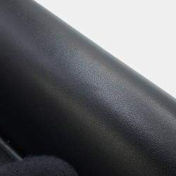 Pre Owned حقيبة كتف إطار بوبي جلد أسود ديور حجم متوسط