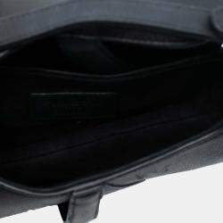 مملوكة مسبقًا Dior Black Mini Grained Calfskin Saddle Bag