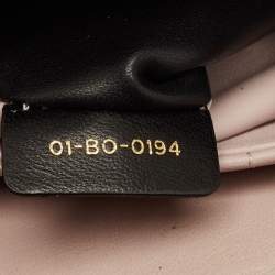 Pre Owned Dior Miss Dior Chain Black Cannage Leather Flap Bag