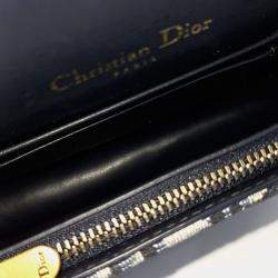 Pre Owned حقيبة خصر ديور سادل كانفاس أوبليك بيج/كحلي