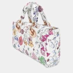 Pre Owned حقيبة ديور ليدي دي جوي جلد متعدد الألوان صغيرة