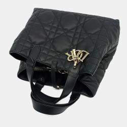 مملوكة مسبقًا Dior Black Leather Toujours Medium